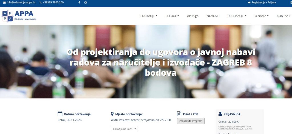 Stručno usavršavanje u javnoj nabavi